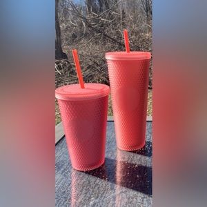 Starbucks Jelly Pink Lemonade Studded Tumblers